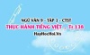 Soạn bài Thực hành tiếng Việt trang 138, 139 Ngữ văn lớp 9 tập 1 Chân trời sáng tạo